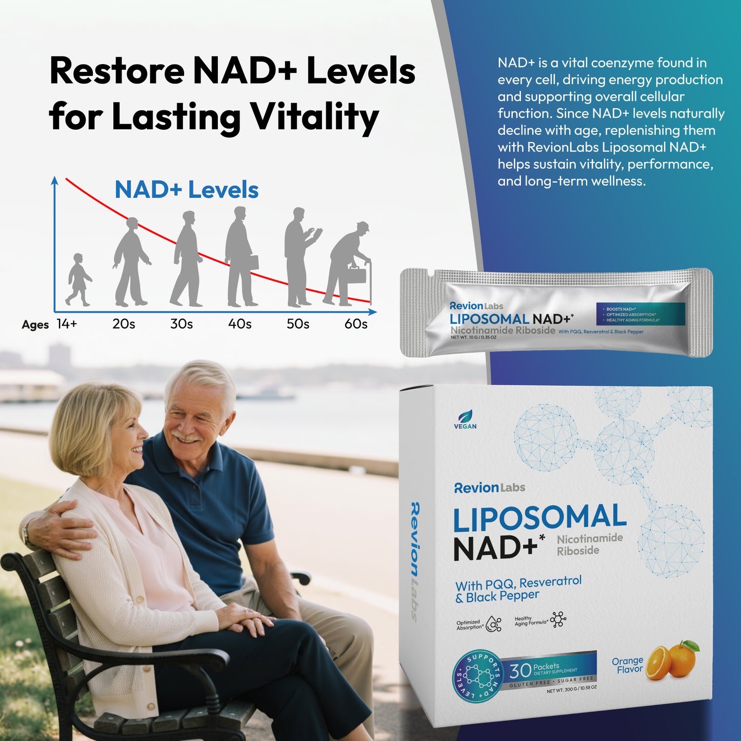 Liposomal NAD+