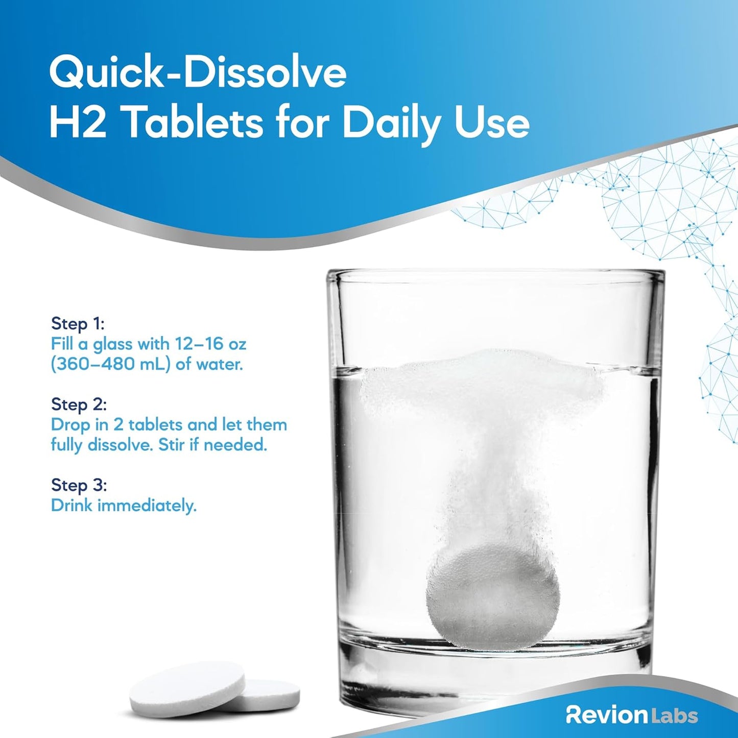 RevionLabs Hydrogen Water Tablets